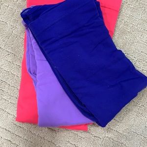 THREE cool racer back tanks